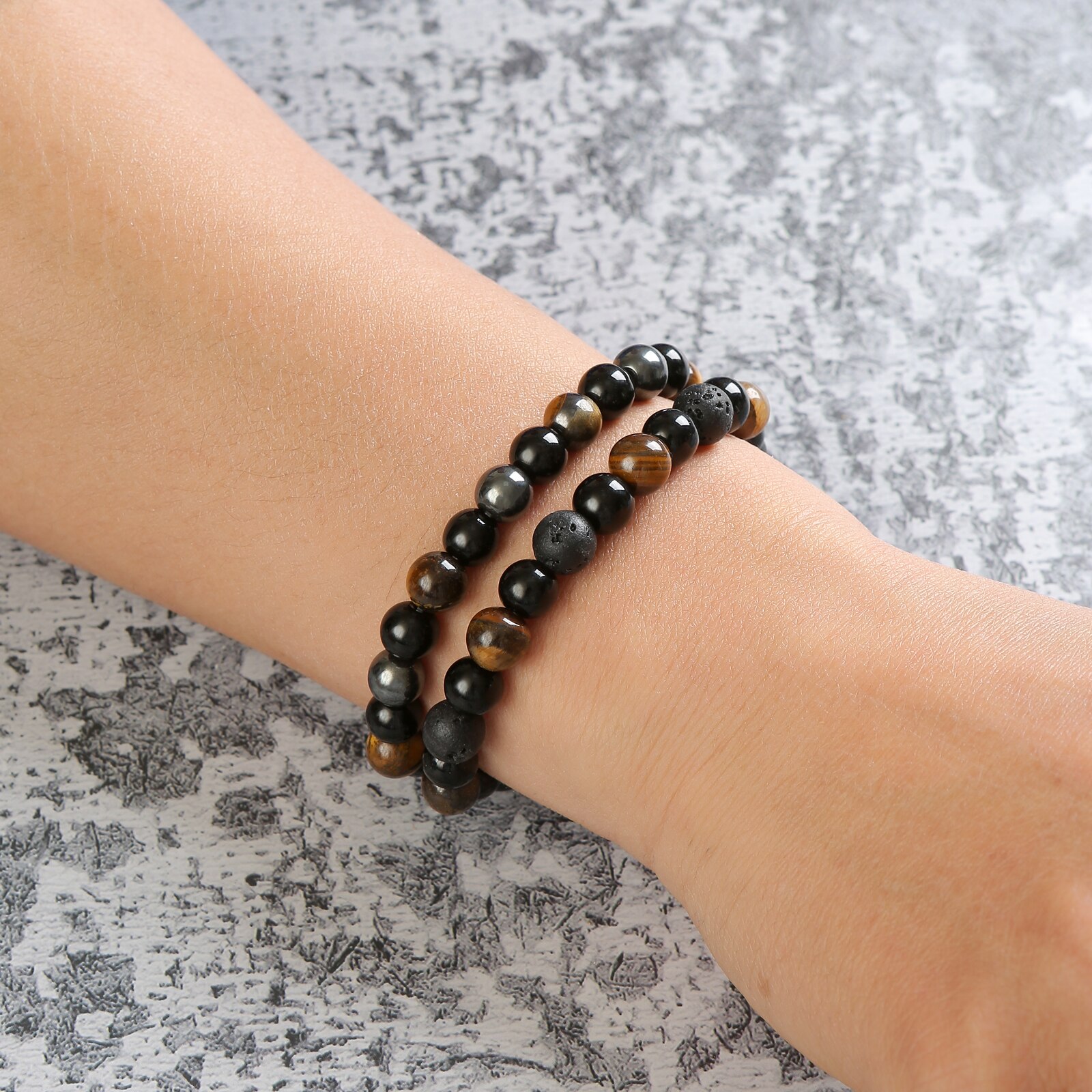 2PCS/Set Triple Protection Bra - Coordinates Bracelet recension och pris