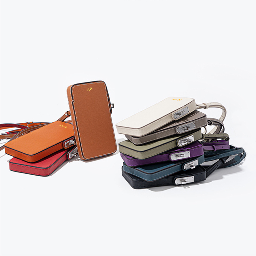 Luxury EP Leather Women Phone  - Personalized Name Box recension och pris